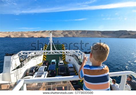 Boy On Ship Observes Nature Sea Stock Photo 1773033500 Shutterstock