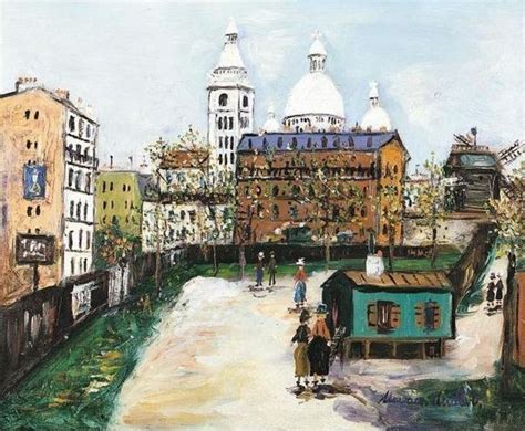 Maurice Utrillo Le Maquis De Montmartre X Cm