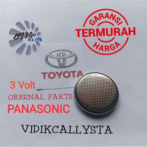 Baterai KEYLESS Kunci Remot Mobil Innova Reborn Calya Sigra Grand