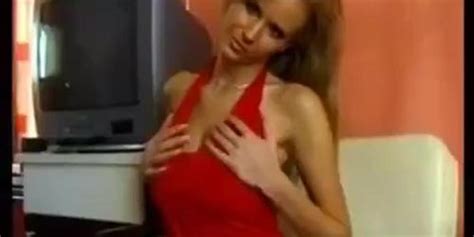 Sexy Blonde Shows Off Her Hot Body Tnaflix