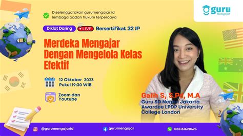 Merdeka Mengajar Dengan Mengelola Kelas Efektif