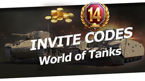 World Of Tanks Wot Invite Codes Free Tanks Gold Premium October