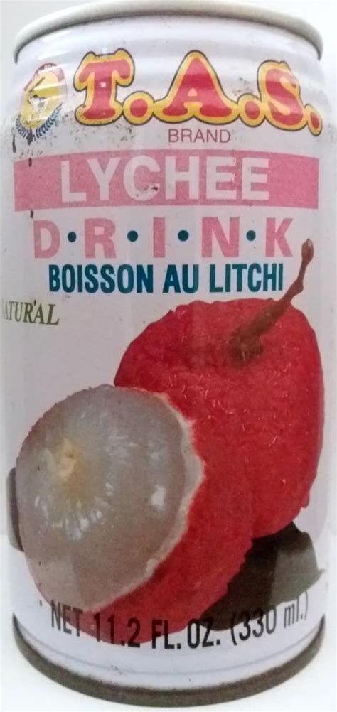 Tas Brand Lychee Drink 330ml International