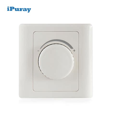 Rotary Knob LED Dimmer Wall Switch - LED Dimmer and Rotary Knob