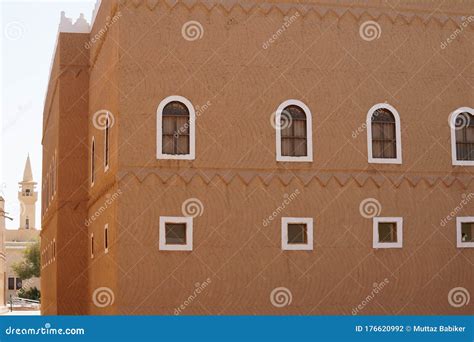 The Murabba Palace Qasr Al Murabba Stock Photo Image Of Gulf Adobe