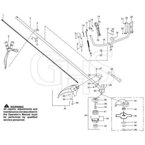 Mcculloch Mac B Gt Shaft Handle Parts Diagram Ghs