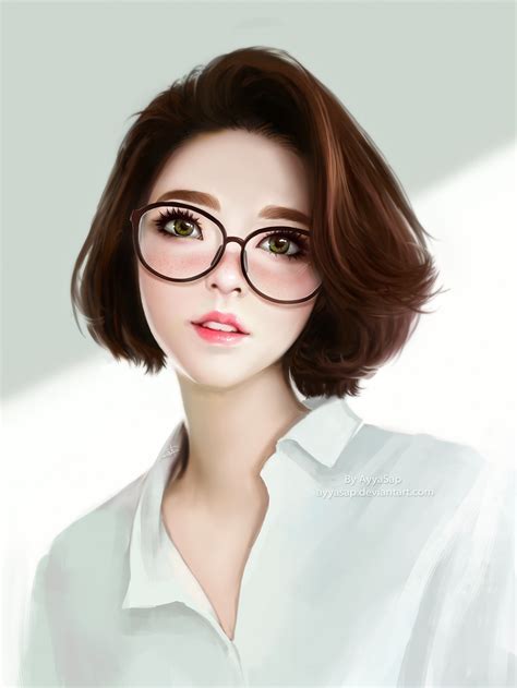 Short Hair Girl Drawing at PaintingValley.com | Explore collection of ...