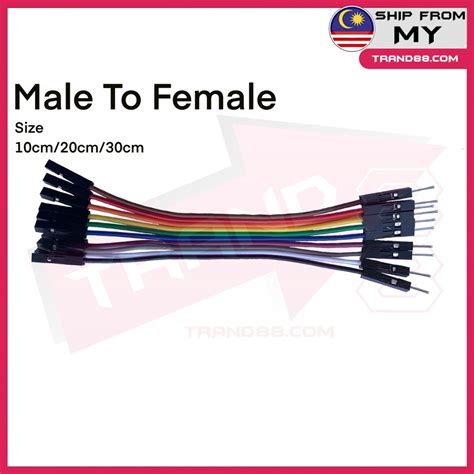 10cm 20cm 30cm 10 Pcs Male To Male Male To Female Female To Female