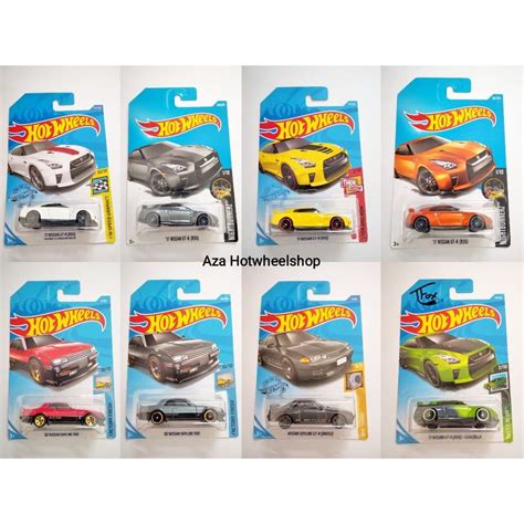 Jual Hot Wheels 17 NISSAN SKYLINE GT R GTR GT R30 R32 R33 R34 R35 LBWK