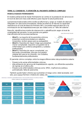 TEMA 3 2 CUIDADOS DE ENFERMERIA AL PACIENTE CRONICO COMPLEJO Pdf