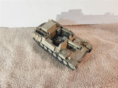 Built 135 German Bison 15cm Self Propelled Gun Ww 2 Tank