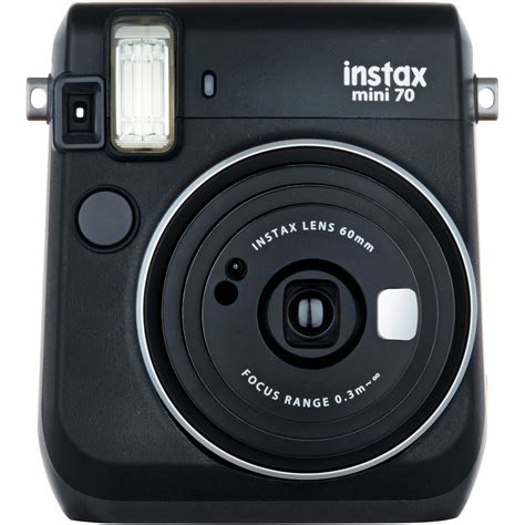 Fujifilm Instax Mini Instant Film Camera Black B H