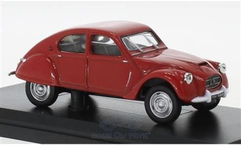 Modellino In Miniatura Citroen Cv Norev Dagonet Rosso