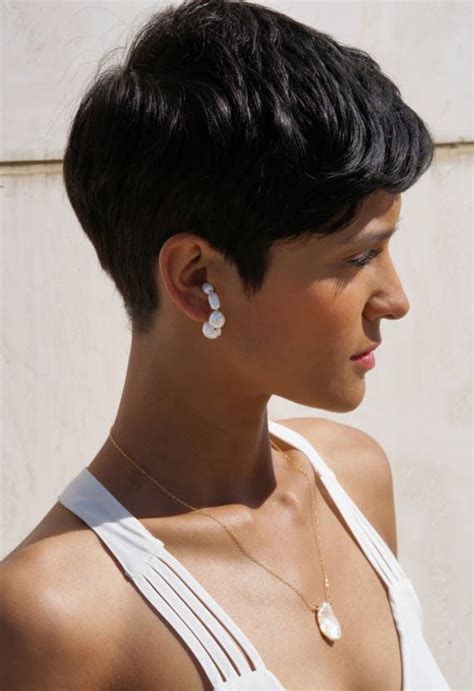 Zoe Non Pierce Earring Single Earring Etsy Short Pixie Haircuts