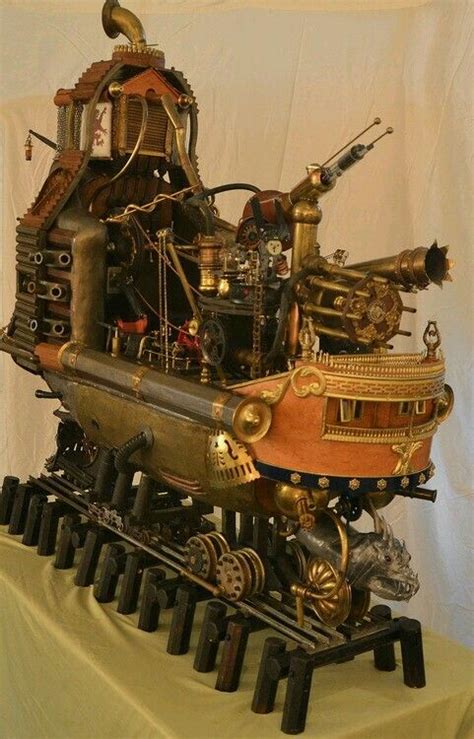 Pin De Tina Whisenant Em Steampunk Air Ship Steampunk Arte De