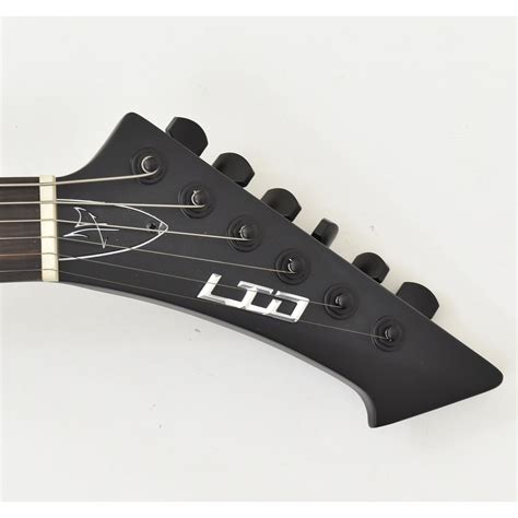 Esp Ltd James Hetfield Vulture Guitar Black Satin B Stock 1571 Lvult