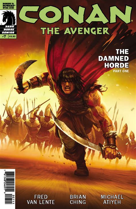 Conan The Avenger 7 Profile Dark Horse Comics