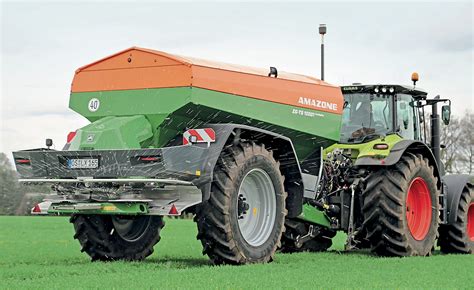 Amazone ZG TS 10001 Profis Pro Fertiliser Spreader TS Goes Big Profi