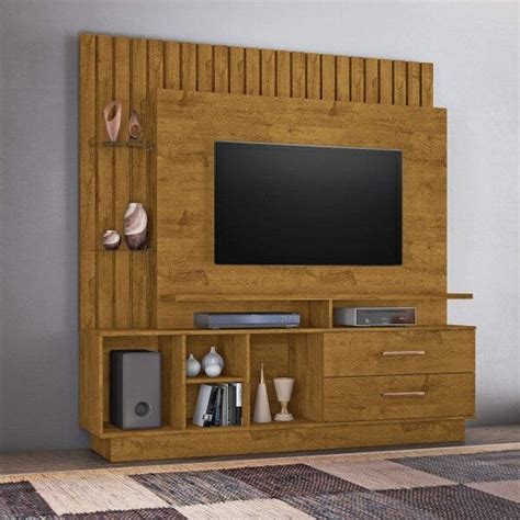 Estante Home Para Tv At Polegadas Fascinio Candian Jcm M Veis