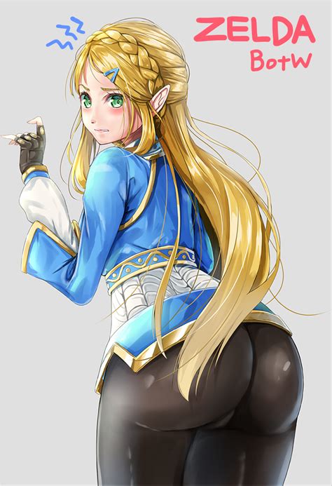 Princess Zeldas Butt Botw 5 By Eliwert17 On Deviantart