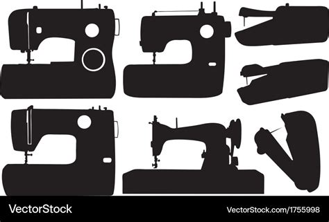 Sewing machine Royalty Free Vector Image - VectorStock