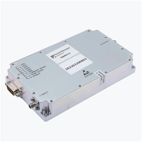 43 DB Gain High Power GaN Amplifier At 20 Watt Psat Operating From 2