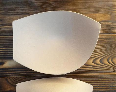 High Quality Nude Foam Bra Inserts Pads Push Up Molded Bra Cups