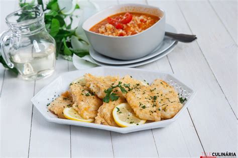 Filetes De Pescada Panados Arroz De Tomate Teleculin Ria