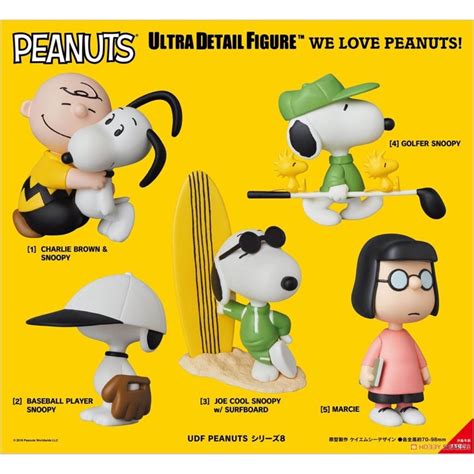 日本空運直送 Snoopy 史努比 塗裝公仔 Udf Peanuts 系列8 蝦皮購物