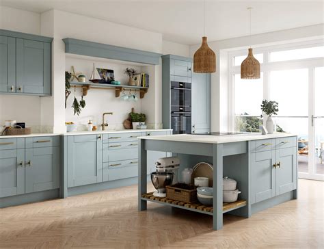 Sherwood Driftwood Blue Benchmarx Kitchens And Joinery