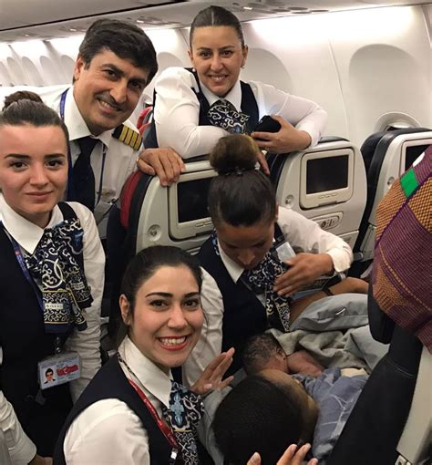 Woman Gives Birth To Baby Girl Mid Flight On Turkish Airlines See