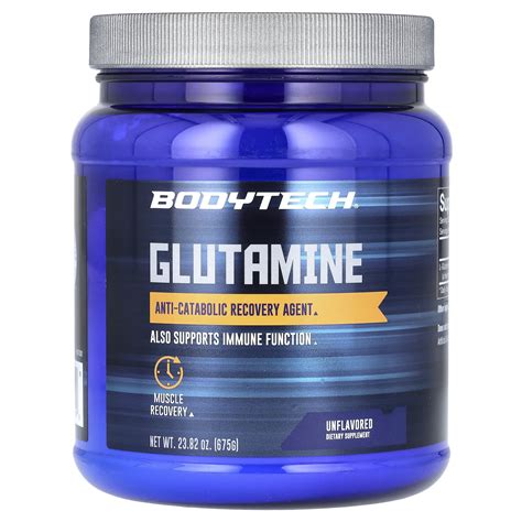 Bodytech Glutamine Unflavored Oz G