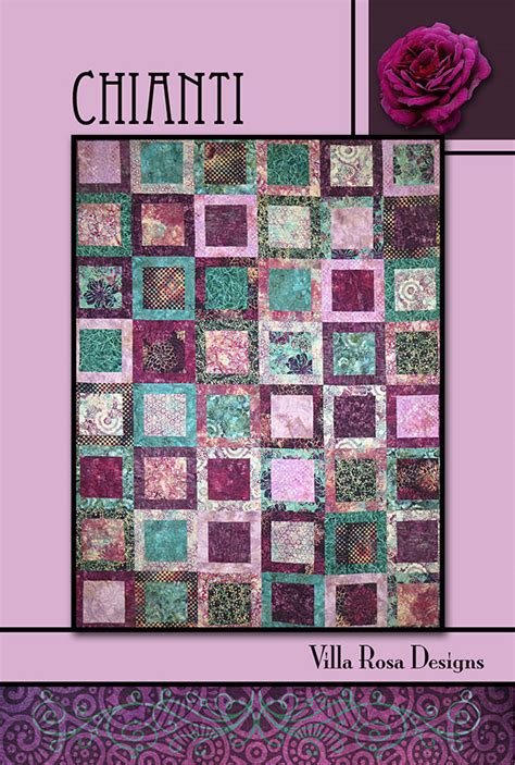 Chianti Quilt Pattern By Villa Rosa 683405205647