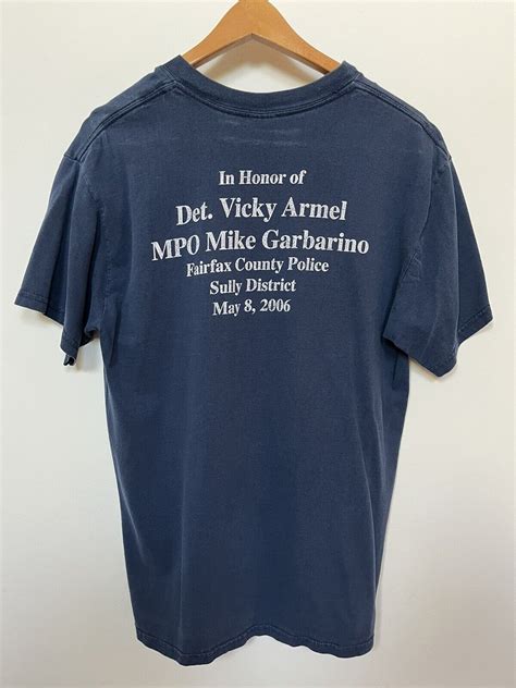 Vintage Shirt Medium Fairfax County VA Police Departm… - Gem