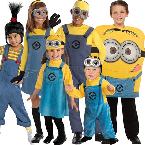 Child Licensed Despicable Me Minion Fancy Dress Up Costume Outfit Boys