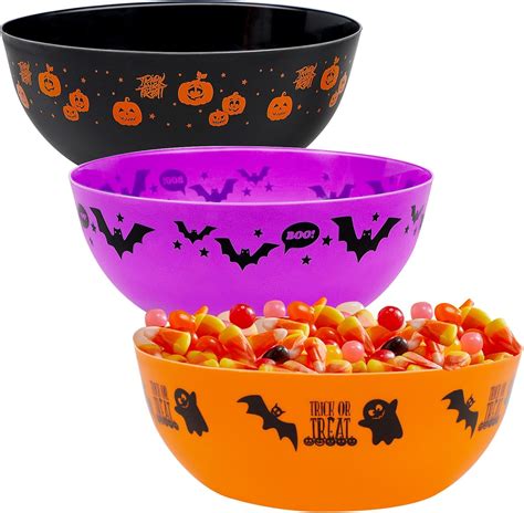 Amazon Zcaukya Paquetes De Cuencos De Dulces De Halloween