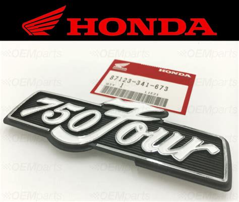 Genuine Honda Side Cover Emblem CB 750 Four K3 K4 K5 K6 1973 1974 1975