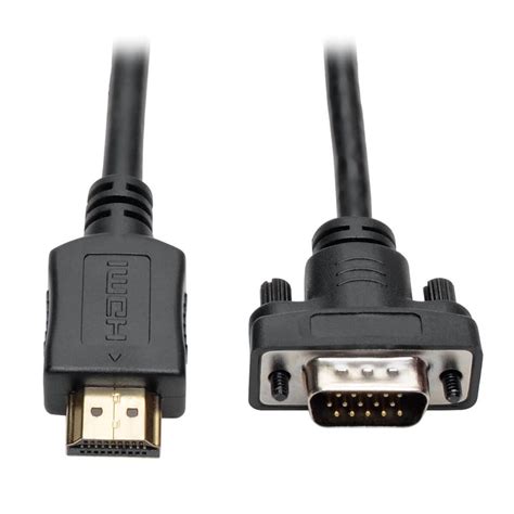 Tripp Lite Hdmi To Vga Active Converter Cable Hdmi To Low Profile Hd15