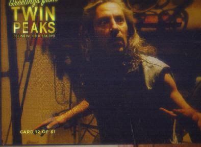 TWIN PEAKS Gold Box DVD Postcard Set Single #12 KILLER BOB Frank Silva ...