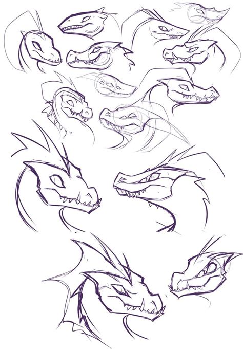 Squeedgeart Attempt No 3 A Bunch Of Head Shot Sketches That In