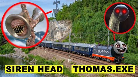 DROHNE überwacht SIREN HEAD vs THOMAS DER ZUG EXE um 3 UHR Mittags