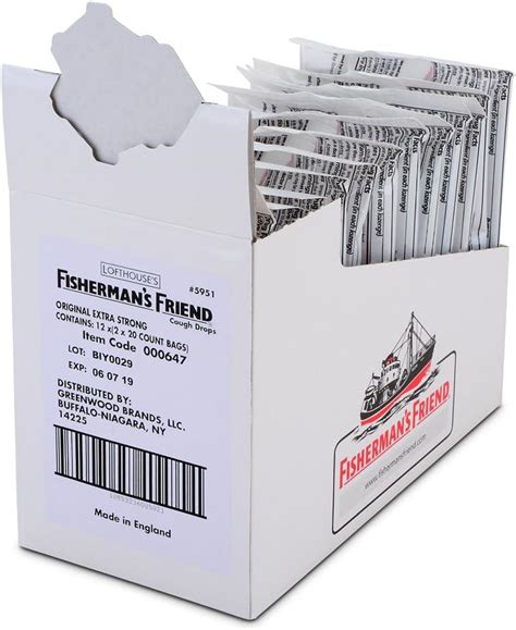 Fisherman S Friend Original Extra Strong Lozenges Menthol Count