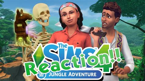 Sims 4 Jungle Adventure Skeletons