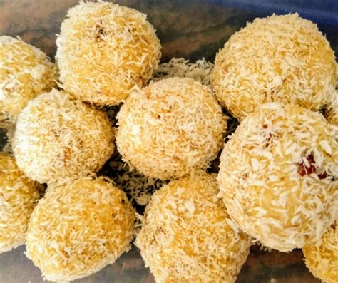 Coconut Laddoo Instant Coconut Laddoo Zayka Ka Tadka