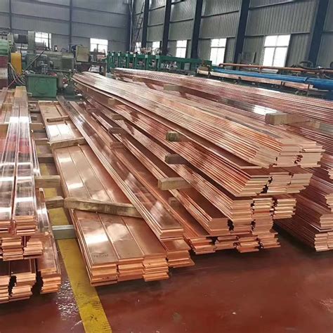 Copper Flat Bars C C C Edge Closing Copper Flat Rod