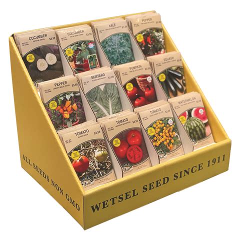 Seed Display Lawn And Garden Retailer