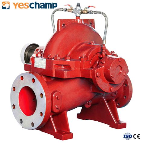 Horizontal Single Stage Double Suction Split Case Fire Pump