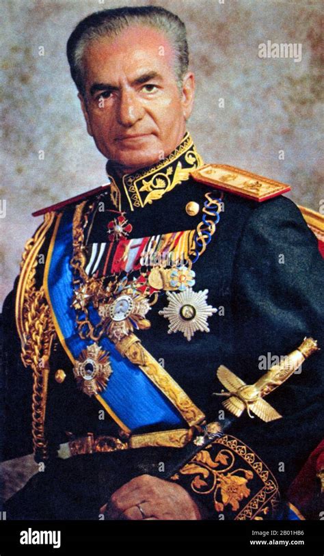 Iran Perse Mohammad Rez Sh H Pahlavi Octobre Juillet