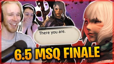 She Finally Showed Up Ffxiv 6 5 Msq Reaction Ending Cutscenes Final Fantasy 14 Youtube