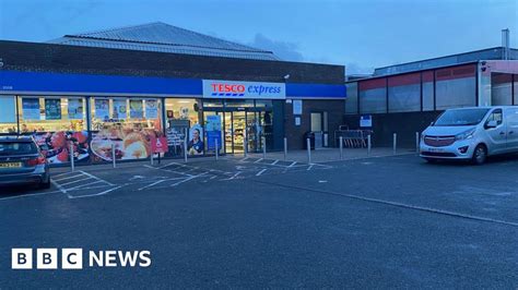 Goring By Sea Tesco Man Arrested After Knife Point Robbery Bbc News